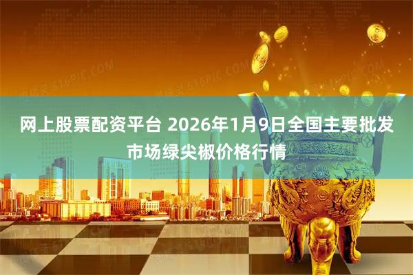 网上股票配资平台 2026年1月9日全国主要批发市场绿尖椒价格行情